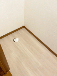 ホワイト系織物調のクロスでより空間を広く感じるトイレ 世田谷区S様邸 ホワイト系織物調のクロスでより空間を広く感じるトイレ 世田谷区S様邸